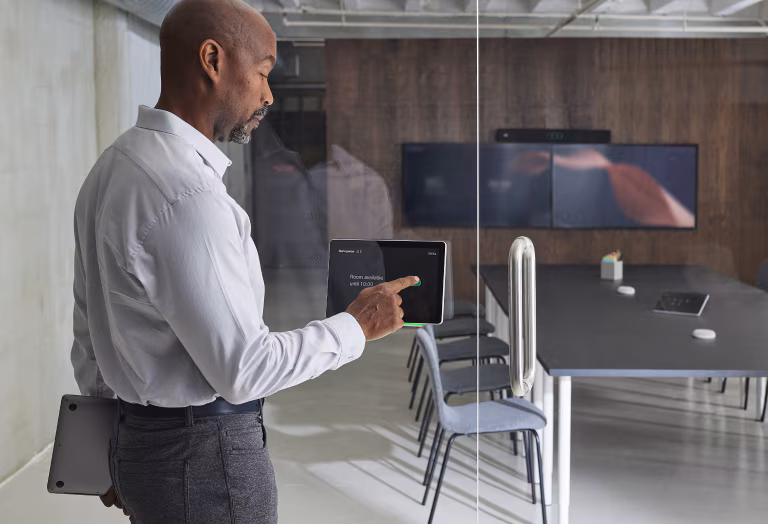 Webex Control Hub security and administration interface.